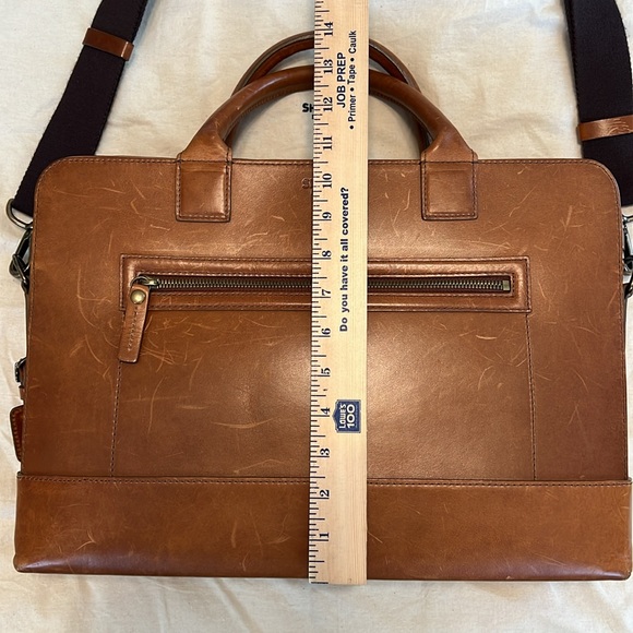 SHINOLA Bedrock Leather Briefcase - Picture 11 of 16